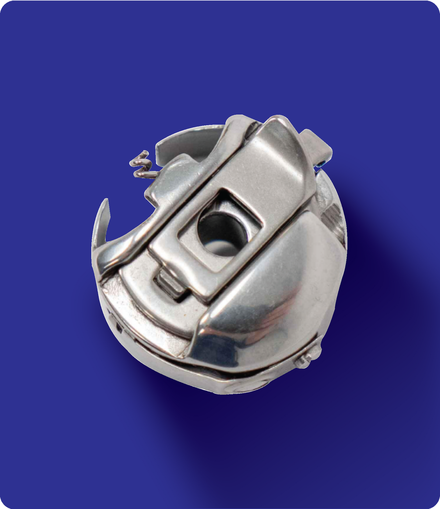BOBBIN CASE WITH SPRING
