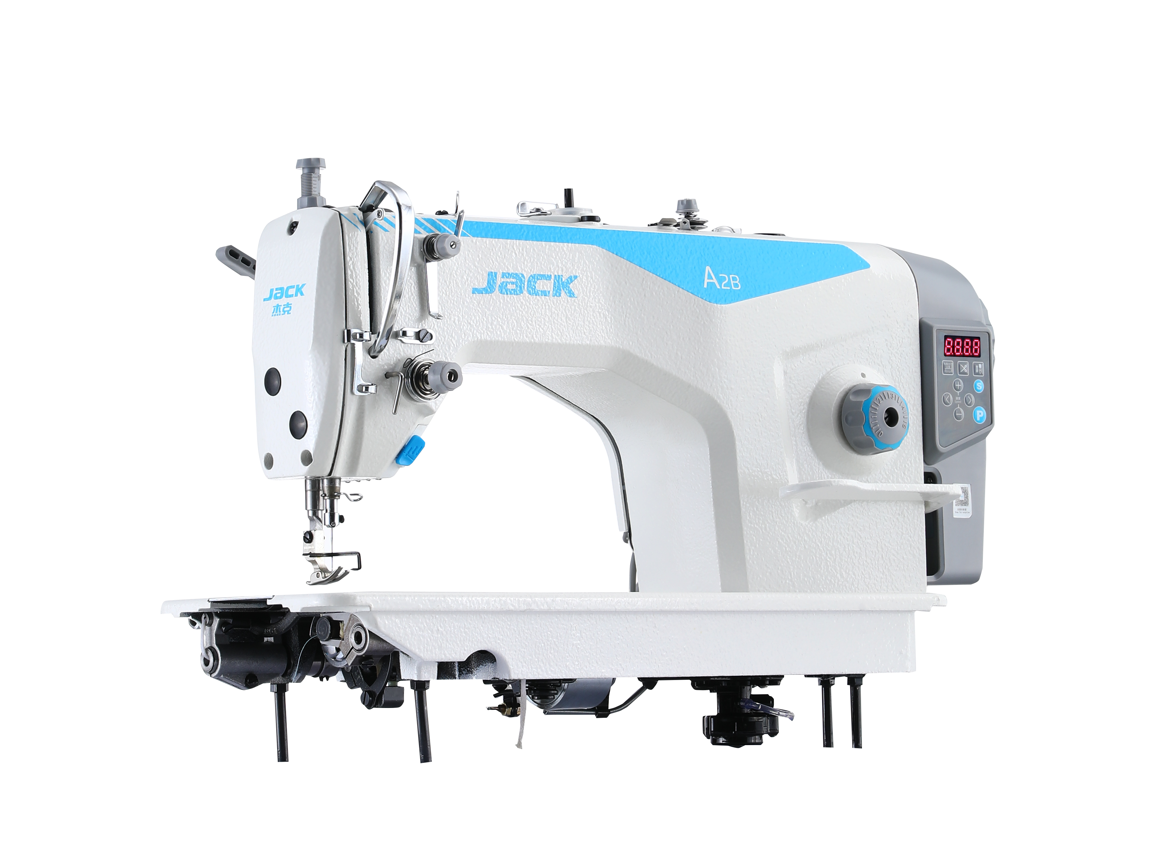 Jack Sewing Machine A2B – Lockstitch with Automatic Thread Trimmer (Machine + Accessories)