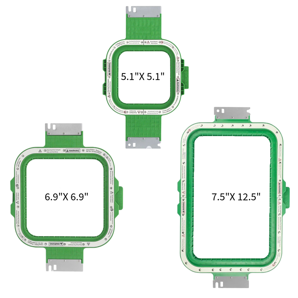 Magnetic Hoop Frame – Multiple Sizes | Commercial Magnetic Embroidery Hoops