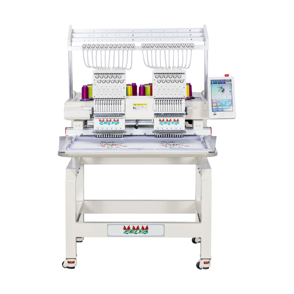 FEIYA Embroidery Machine – 2 Heads, 15 Needles | Commercial Grade
