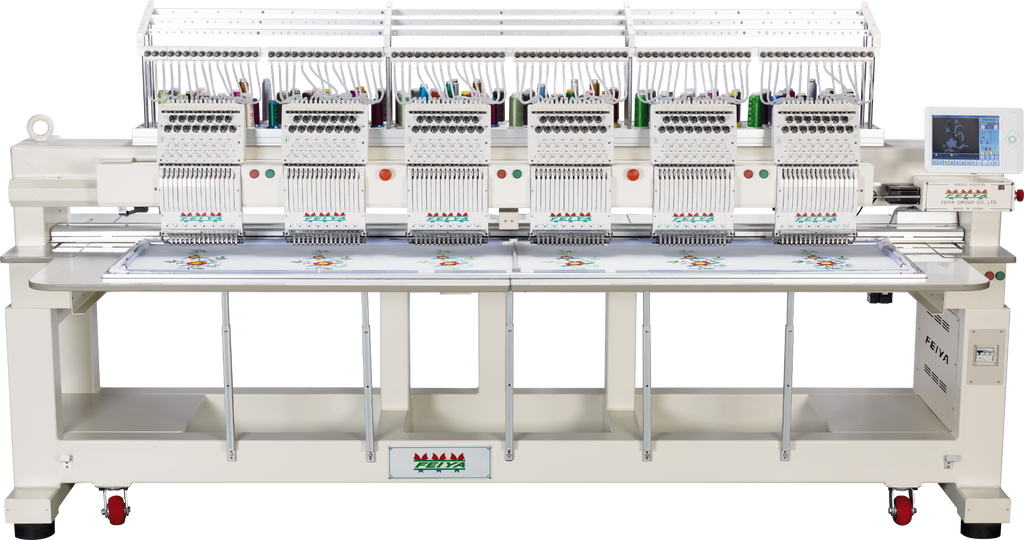 Embroidery machine Feiya 6 heads 15 needle each 