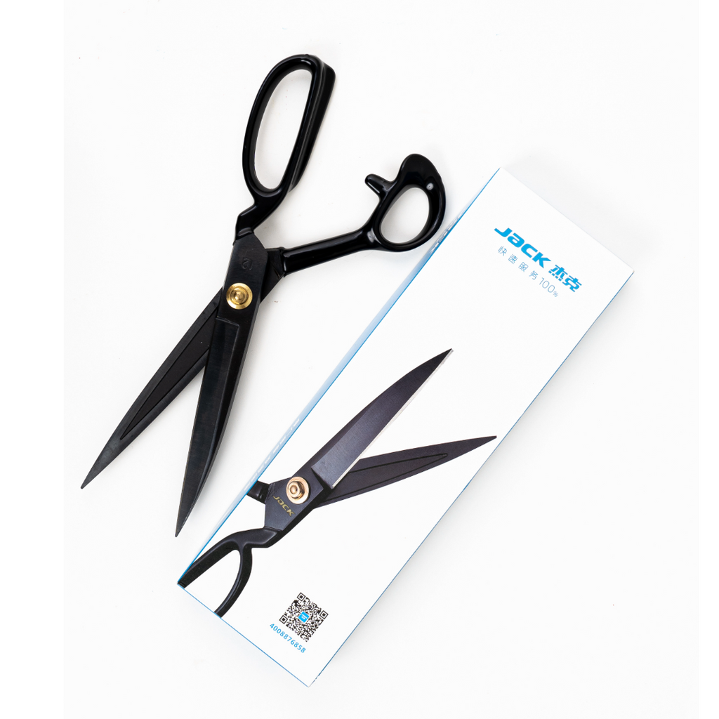 Jack Fabric Scissors 12" – Heavy-Duty Precision Cutting for Sewing & Embroidery
