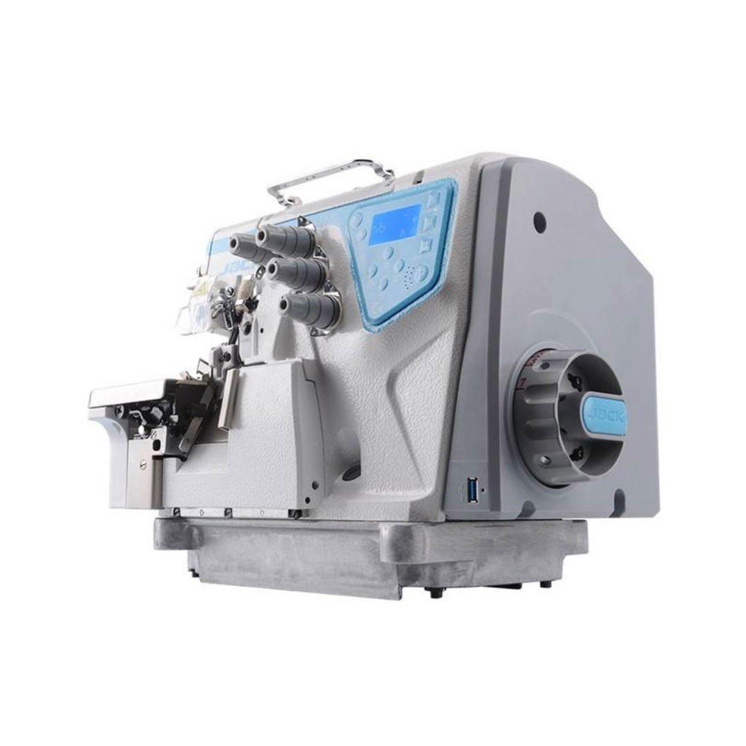 Jack Sewing Machine  C4-4-M03/333 Thread Overlock (Serger)  with Automatic Thread Trimmer and Presser Foot Lift (Machine + Accessories)
