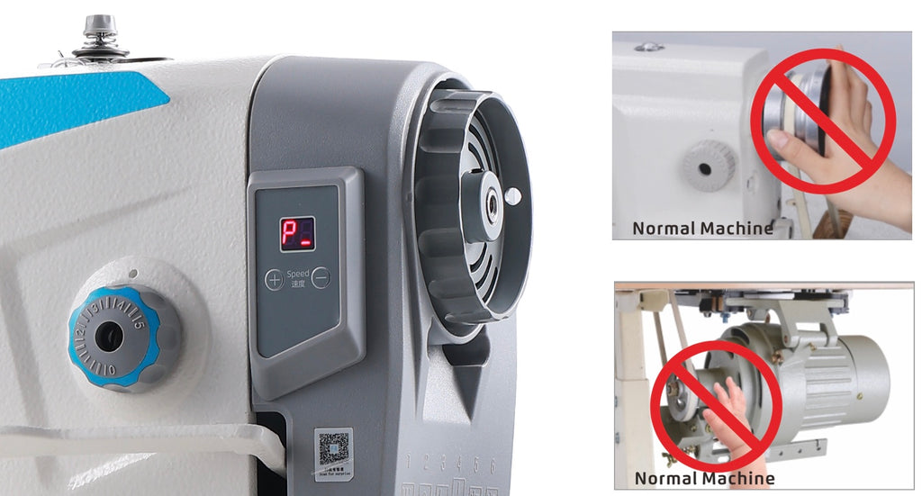 JACK K5-D-01GBX364 Cylinder Arm Coverstitch Machine – 3 Needle, 5 Thread | Direct Drive